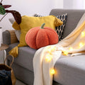 Queekay 2 Pcs Pumpkin Pillow Plush 11x9.5 Inch Orange Fall Decor by Deal US