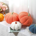 Queekay 2 Pcs Pumpkin Pillow Plush 11x9.5 Inch Orange Fall Decor by Deal US