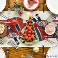 Artoid Mode Red Snowboarding Christmas Table Runner 13x48 Inch by Deal US