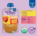 Plum Organics Stage 2 Baby Food Peach Banana Apricot 4oz Pouch Pack of 6 by Deal US
