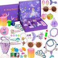 GOGREENWOVEN Advent Calendar 2025 37Pcs Toy Mermaid Purple Xmas Countdown by Deal US