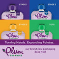 Plum Organics Stage 2 Baby Food Peach Banana Apricot 4oz Pouch Pack of 6 by Deal US