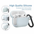 Brujula Silicone Case for AirPods Pro 3rd Gen 2025 Grey Blue by Deal US