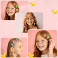 CYHYII 20Pcs Mini Colorful Flower Hair Pins Clips Barrettes Plastic by Deal US