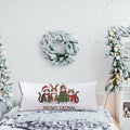 Yhtrg Christmas Cat Body Pillow Cover 20x54 Plush Velvet Holiday Gift by Deal US