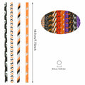 YAOSHENG Halloween Paper Straws 200pcs Biodegradable Mixed Styles Party by Deal US