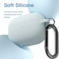 Brujula Silicone Case for AirPods Pro 3rd Gen 2025 Grey Blue by Deal US