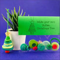 Vrogadso DIY Button Christmas Tree Ornament Kit Multicolor Standard Size by Deal US