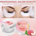 Anforlin Lash Remover Kit 10g Peach Scent with Eye Pads Brushes Tweezers by Deal US