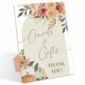 Serach Pumpkin Baby Shower Table Sign Wooden Stand Fall Floral YD16 by Deal US