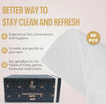 LUXUZ Facial Cleansing Cloths Ultra Soft Dry Wipes XL 60 Count by Deal US