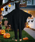 Unpifolov Kids Bat Cosplay Costume Jumpsuit Black Size S by Deal US