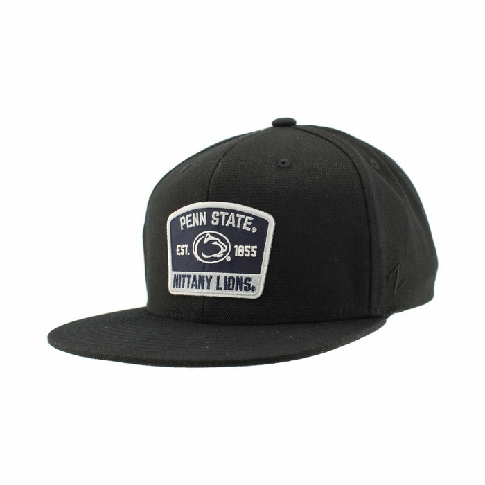 ZHATS Penn State Nittany Lions NCAA Snapback Hat Black Flat Snapback by Deal US