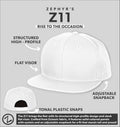 ZHATS Penn State Nittany Lions NCAA Snapback Hat Black Flat Snapback by Deal US
