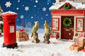 Blowind Snow Village National Lampoon's Christmas Parrot Resin Figurine by Deal US