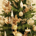 5th LILY Christmas Ball Ornaments Set Shatterproof 24 PCS Champagne Plastic by Deal US