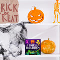 Hijie Halloween Wooden Sign I Smell Children Indoor Decor 5x5 Inches by Deal US