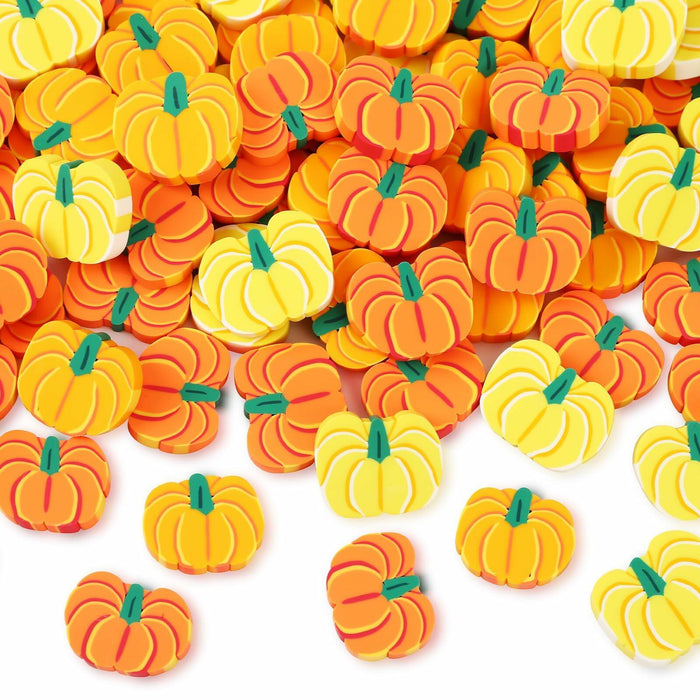 kaiolbly 80pcs Mini Pumpkins Polymer Clay Ornaments Multi Color 20mm Fall by Deal US