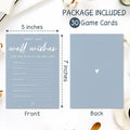 MBYHP Bridal Shower Games 30 Pcs Blue Wedding Cards Color A03 Size A03 by Deal US