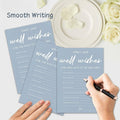 MBYHP Bridal Shower Games 30 Pcs Blue Wedding Cards Color A03 Size A03 by Deal US