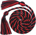 FOMOMDI Graduation Honor Cord 68" Black Red College Graduation by Deal US