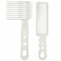 Generic 2Pack Blend Friend Professional Barber Hair Fade Comb White by Deal US
