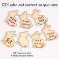 CypherX Halloween Wood Craft Tokens for Kids, 30 Pieces, DIY Activity & Rewards by Deal US