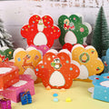 Hxezoc 24 Pcs DIY Christmas Advent Calendar Boxes Dog Paw Xmas Decoration by Deal US