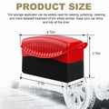 Ohleats Tire Dressing Applicator Pad with Lid Reusable Foam Red 1pcs by Deal US