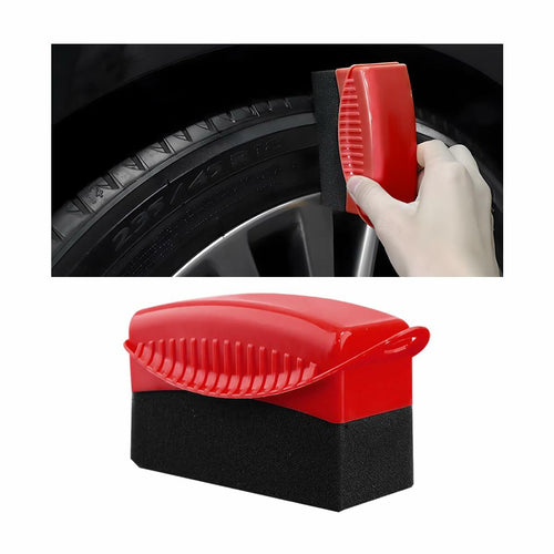 Ohleats Tire Dressing Applicator Pad with Lid Reusable Foam Red 1pcs by Deal US