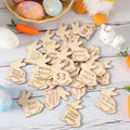 CypherX Halloween Wood Craft Tokens for Kids, 30 Pieces, DIY Activity & Rewards by Deal US