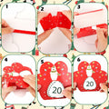 Hxezoc 24 Pcs DIY Christmas Advent Calendar Boxes Dog Paw Xmas Decoration by Deal US