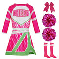 Spooktacular Creations Girls Cheerleader Costume Long Sleeve Size L by Deal US