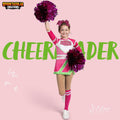 Spooktacular Creations Girls Cheerleader Costume Long Sleeve Size L by Deal US