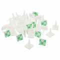 PATIKIL Sticky PCB Spacer Adhesive Standoffs 0.37" Height White 40 Pcs by Deal US