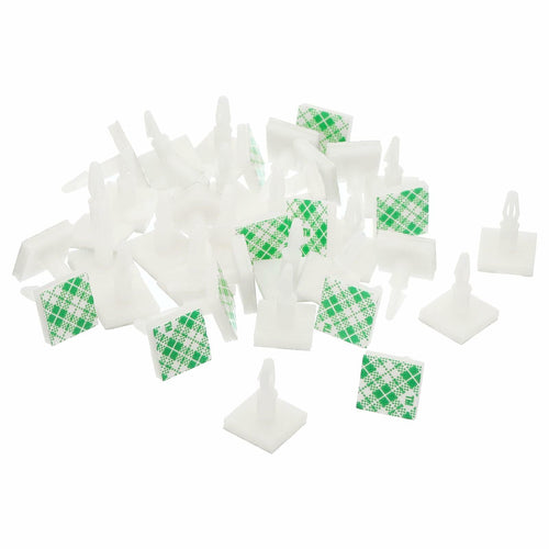 PATIKIL Sticky PCB Spacer Adhesive Standoffs 0.37" Height White 40 Pcs by Deal US