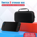VGBUS Hard Carrying Case for Nintendo Switch 2 2025 Black Nylon Pockets by Deal US