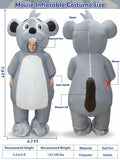 Camlinbo Inflatable Adult Blow Up Rat Costume Body Suit Multicolor One Size by Deal US