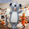 Camlinbo Inflatable Adult Blow Up Rat Costume Body Suit Multicolor One Size by Deal US