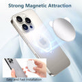 QxbBox Magnetic Selfie Mirror for Back Camera Compatible with Magsafe Case White by Deal US