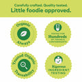 Plum Organics Stage 2 Baby Food Pear Pea Spinach 4oz Pouch Organic by Deal US