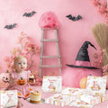 GREHUMOR Spooky One Birthday Napkin Pink Halloween Girl 1st Birthday by Deal US