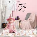 GREHUMOR Spooky One Birthday Napkin Pink Halloween Girl 1st Birthday by Deal US