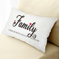 Fihjm Family Throw Pillow Cover 12x20 Beige Farmhouse Home Decor 24 Pack by Deal US