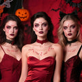 Halloween Scary Glitter Freckles 6 Pcs Scars Stitches Face Tattoo Sparkle by Deal US