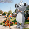 Camlinbo Inflatable Adult Blow Up Rat Costume Body Suit Multicolor One Size by Deal US