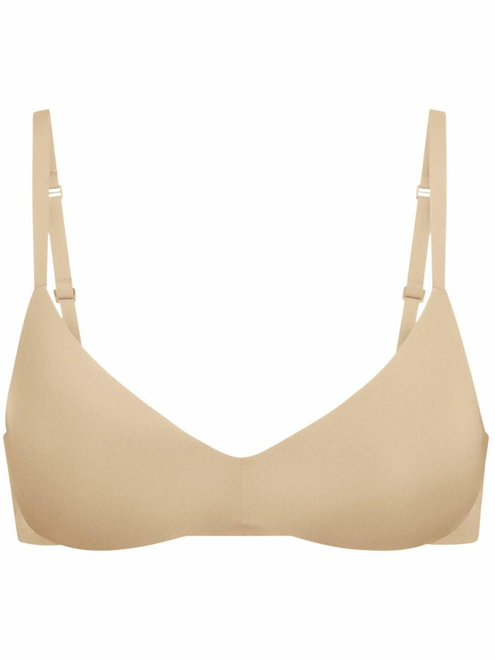 REORIA Women's Wireless Bra Teardrop Seamless Light Lift Comfort Plunge Light by Deal US