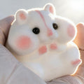 Generic Handmade Taba Squishy Hamster Toy Soft Silicone Mochi White by Deal US