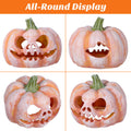 Pumpkin Shaped Fish Hideout House Tank Decor Aquarium Fish Tank Decoration by Deal US