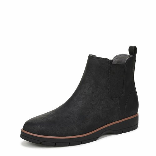 Dr. Scholl's Women's Northbound Ankle Boot Black Smooth Size 8 W by Deal US
